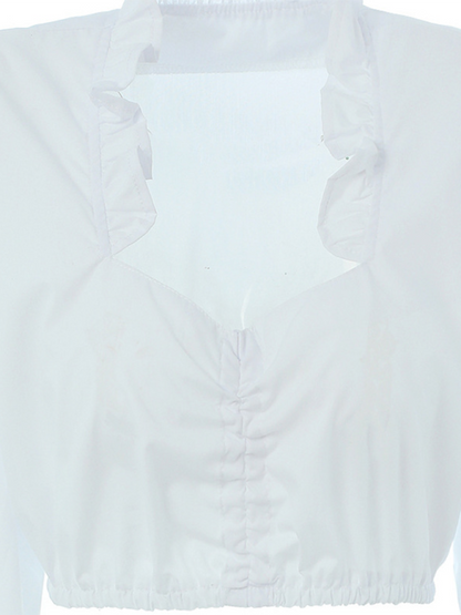 Bavaria Dingdong Kleidung Langarm Lotus Kragen Bottoming Shirt München Bier Rock Bottoming Kleidung 